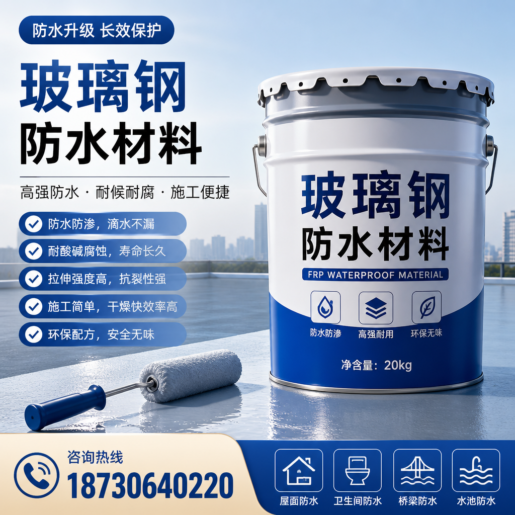 专家解析:玻璃钢防水材料的市场前景分析在 沈阳